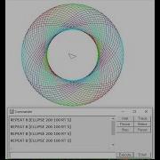 Drawing A Doughnut With ELLIPSE And REPEAT Commands In MSW Logo