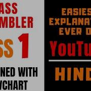 Pass 1 Of 2 PASS Assembler Explained With Flowchart Ll SPOS Ll Explained With Examples In Hindi