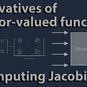Derivatives Of Vector Valued Functions Computing Jacobians