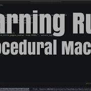 Learning Rust Procedural Macros