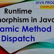 L28 Runtime Polymorphism In Java Dynamic Method Dispatch Java Programming Lectures In Hindi
