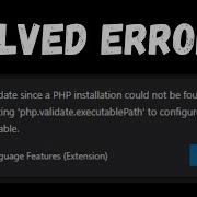 Php Executable Not Found Visual Studio Code Technical Hassan Ali