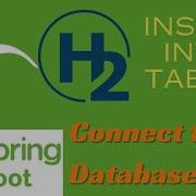 H2 Database With Springboot Part 2 Create Entity And Insert Data In H2Database With Springboot