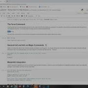 Lsn 8 Looking At Jupyter Magic Commands
