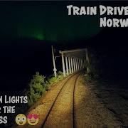 4K CABVIEW Northern Lights Over The Mountain Pass