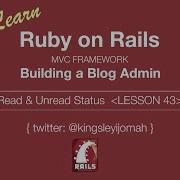 Learn Ruby On Rails Tutorials For Beginners Building Admin System LESSON 43