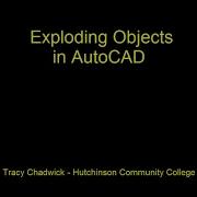 Explode Objects In AutoCAD
