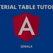 Angular Material Table Tutorial Angular Material 12 2022