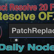 DaVinci Resolve 20 Fusion Patch Replacer Node