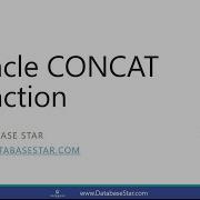 Oracle CONCAT Function