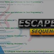 Java Tutorial 15 Escape Sequence