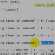 Tr Command Examples In Unix
