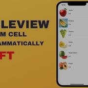 UITableView In Swift Programmatically With Custom Cell For Beginners