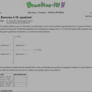 Java Practice It Exercise 4 19 Quadrant If Else Method Basics Return