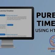 Pure Html Css Vertical Timeline Design How To Create Timeline How To Create Vertical Timeline