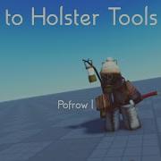 How To Holster Tools Roblox Studio