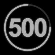 500 Second Countdown Timer With Clock Ticking Sound Finish Alarm Beep Timer Clock Countdown
