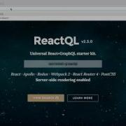 ReactQL Installation