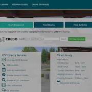 CCC Library Orientation For Students Fall 2017
