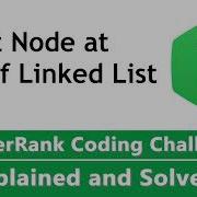Insert Node At Tail Of A Linked List Solution Coded In Python HackeRank Challenge Solved