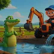 Funny Monkey Farmer Helps Crocodile Find Water