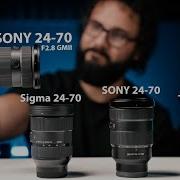 ПОЛНОЕ сравнение объективов Sony Sony 24 70 F2 8 GM II против Sigma 24 70 против Tamron 28 75