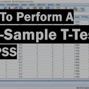 How To Perform A One Sample T Test In SPSS