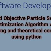 Multi Objective Particle Swarm Optimization Algorithm Multi Objective Optimization MOPSO