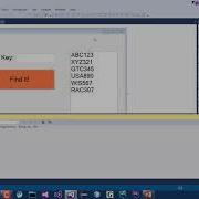 Visual Basic Programming Search Key In A ListBox