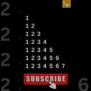 Right Triangle Number Pattern In Java Shorts Shortsfeed