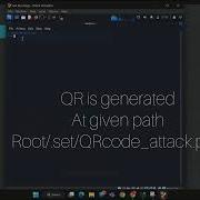 QR Code Generation From URL In Kali Linux