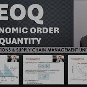 Economic Order Quantity EOQ Explained Optimize Inventory Costs