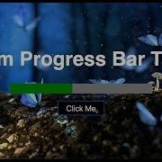 Custom Animated Progress Bar HTML CSS JavaScript Tutorial