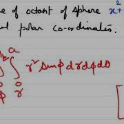 Triple Integral Change Of Variable Spherical Polar Coordinates