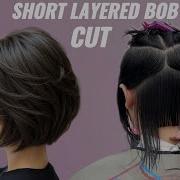 Wolf Hair To Short Layers Bob Professional Short Layered Bob Haircut Tutorial Step By Step