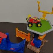 Monster Jam Smash Bash Crash Course Playset Toys Unboxing