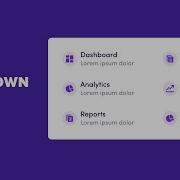 Design Code Dropdown Menu HTML CSS Part 3 Of 4