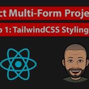React JS Multi Step Form Step 1 Tailwindcss Styling 6