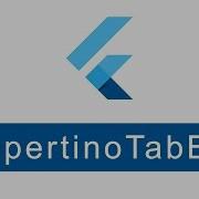 CupertinoTabBar Flutter Programming