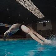 Backstroke Start In Super Slow Motion Backcrawl Olympic Start
