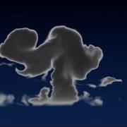 WebGL 2d Atmospheric Simulation Realistic Looking Cloud Development