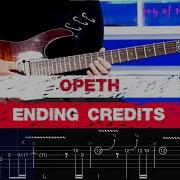 How To Play Opeth Ending Credits Guitar Solo W Guitar Tabs