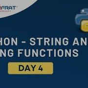 Day 4 Python String And String Functions Hands On Training By Rutuja Kulkarni