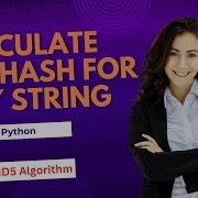 How To Calculate Hash Value For Any String By Using MD5 Algorithm MD5 Algorithm Calculate Hash