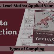 A Level Maths Stats Year 1 Introduction To Sampling