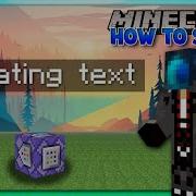 How To Get Floating Text Using Commands On Minecraft Bedrock Edition