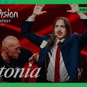 Tommy Cash Espresso Macchiato LIVE Estonia First Semi Final Eurovision 2025