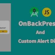 OnBackPressed Method In Android Studio Custom Alert Dialog Custom Exit Button Android Tutorial