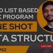 Stack Using Linked List Push Pop Peek Display BCA BTech