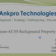 CSS Lesson 4 CSS Background